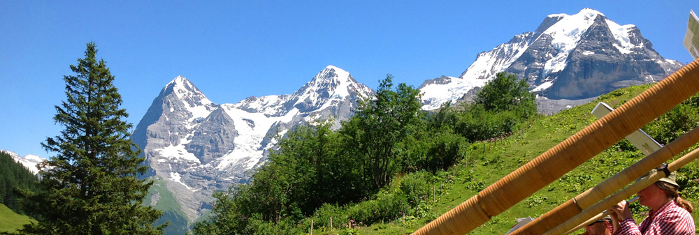 Konzert vor der Suppenalp