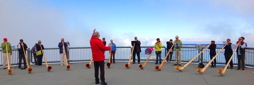 Konzert auf dem Schilthorn