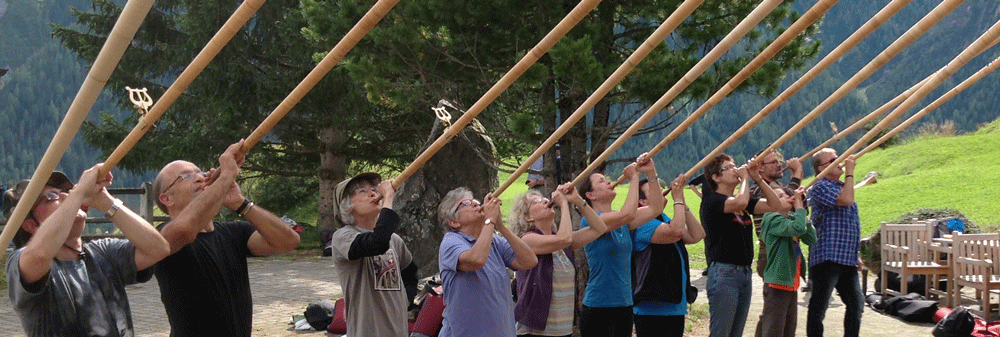 Giftpfeile schiessen oder Alphorn Spielen?