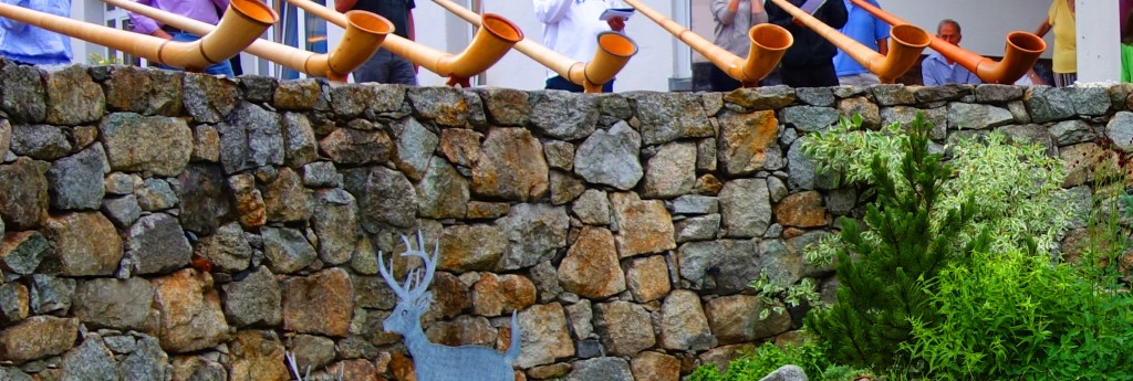 Schlusskonzert beim Hotel Schweizerhof